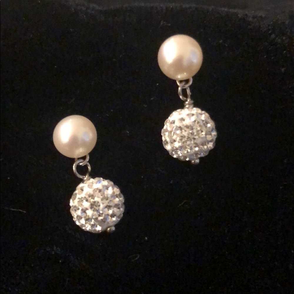 Honora Cultured Pearl and Crystal Bead Earrings